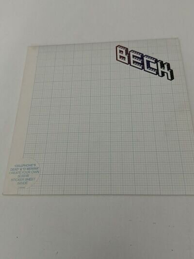 BECK CELLPHONE’S DEAD O MENINA 2006 7" VINYL + STICKER SHEET INTERSCOPE