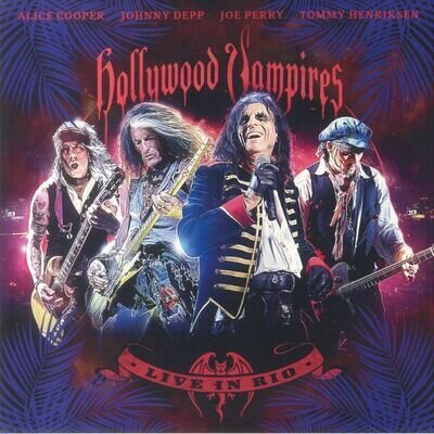 HOLLYWOOOD VAMPIRES - Live In Rio - Vinyl (2xLP)