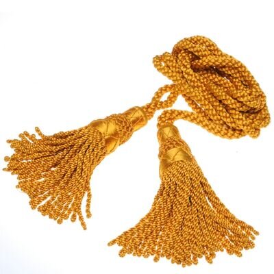 Cord Bagpipe Drone Cords Highland Scottish silk Bagpipe Cord Gold Color