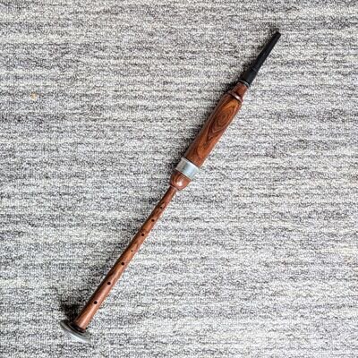 Vintage - 19" Wooden Practice Chanter Learner Bagpipe