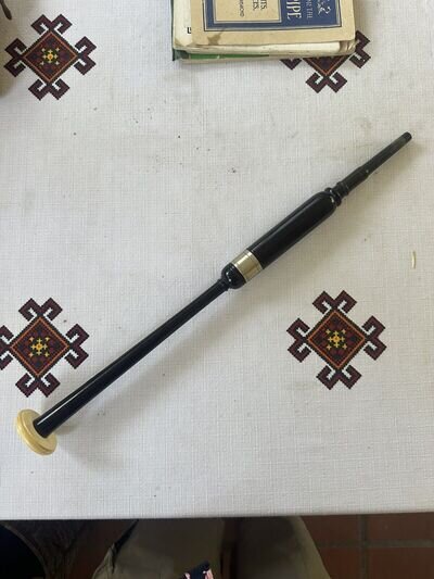 Vintage Engraved R.G. Hardie Bagpipe Chanter • Glasgow • Scotland - J&E