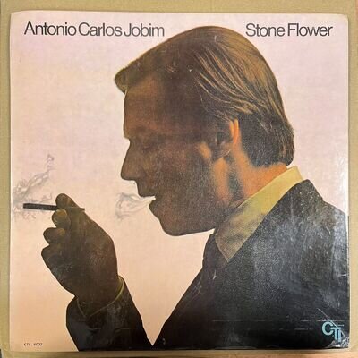 ANTONIO CARLOS JOBIN - STONE FLOWER - USA CTI GATEFOLD LP -CTI6002