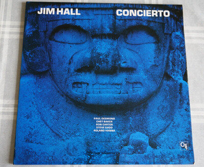 Jim Hall - Concierto - Nr Mint - Chet Baker Steve Gadd LP Vintage Vinyl CTI 6060