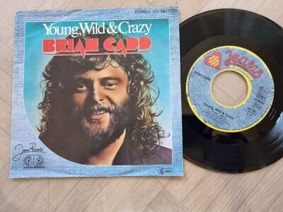 7" Single Brian Cadd - Young, wild & crazy Vinyl Germany