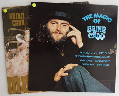 BRIAN CADD collection x2 albums moonshine & the magic of Brian Cadd