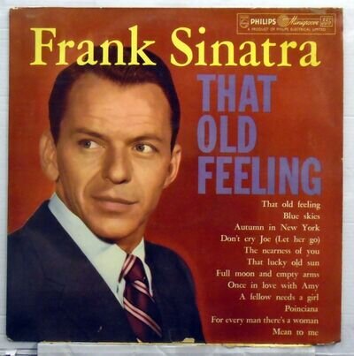 Frank Sinatra - That Old Feeling - vinyl LP Philips BBL 7180