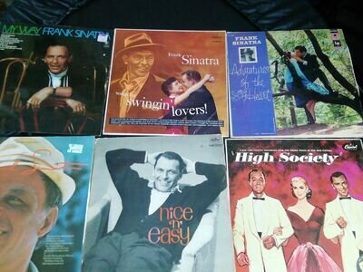 Frank Sinatra Vinyl LP Records Job Lot Easy Listening Crooner