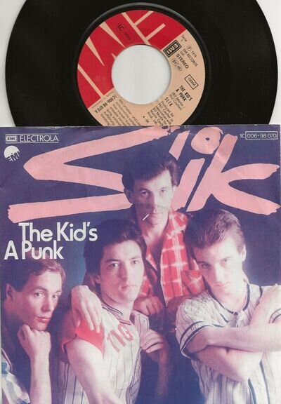 Slik – The Kid’s A Punk - Vinyl 45 - German pressing - Midge Ure - Ultravox