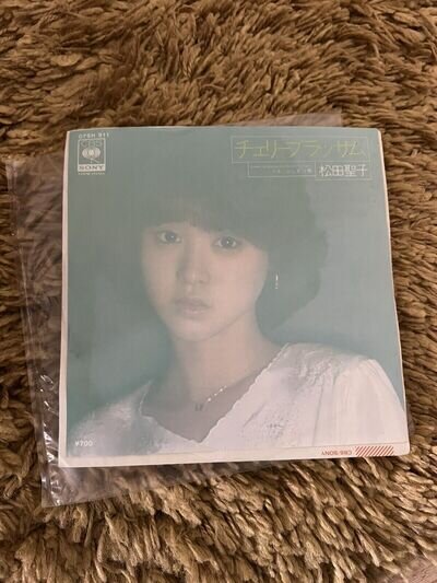 SEIKO MATSUDA Japanese Pressed Vinyl 7” Single,21/01/1981,CBS/SONY,pop,kayokyoku