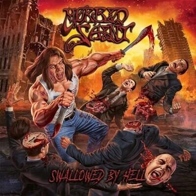 MORBID SAINT - SWALLOWED BY HELL YELLOW VINYL - New Vinyl Record - R72z