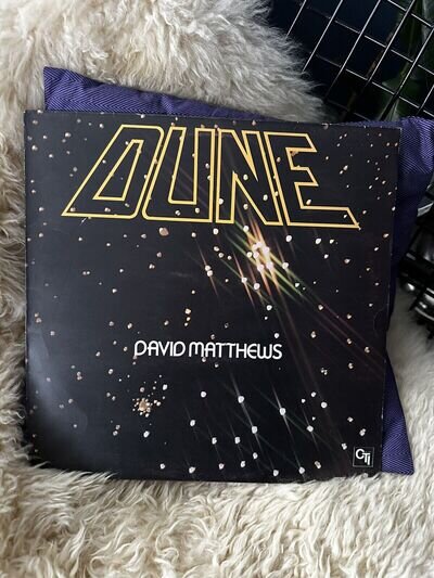 Rare - Dave Matthews - 1st Press Dune 12" Vinyl LP Album VG/EX David Lynch