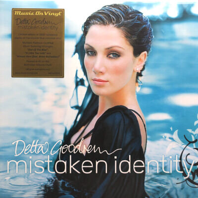 DELTA GOODREM 'Mistaken Identity' 180g BLUE Vinyl 2LP NEW/SEALED