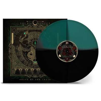 The Halo Effect 'Days of the Lost' LP Transparent Black Green Split Vinyl NEW