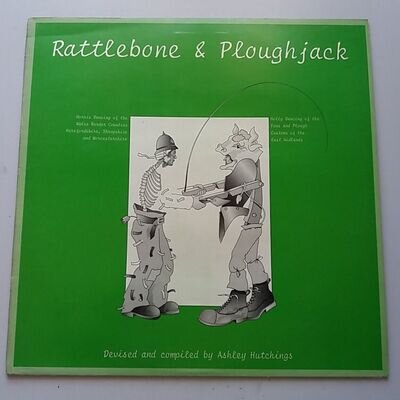 Ashley Hutchings - Rattlebone & Ploughjack Vinyl Album LP UK 1st Press 1976 NM