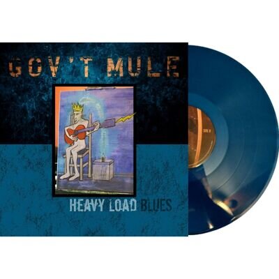 Gov't Mule: Heavy Load Blues - Sea Blue Edition - Limited 180g Double Blue Vinyl