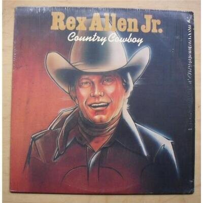 REX ALLEN JR COUNTRY COWBOY LP 1982 (NICE CLEAN COPY) USA