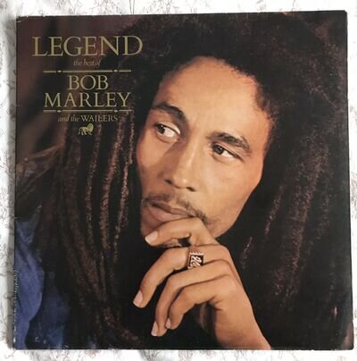 BOB MARLEY & WAILERS Legend Vinyl Record LP 1984 Roots Reggae Etch/Signed Rare