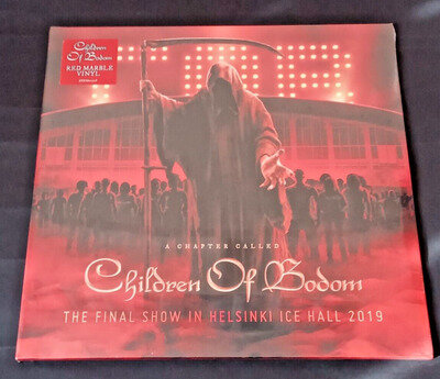 CHILDREN OF BODOM 2LP A CHAPTER CALLED HELSINKI 2019 RED VINYL - NEW & SEALED