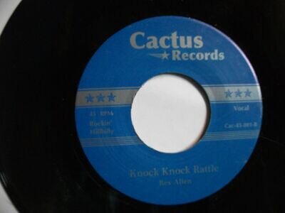 REX ALLEN 45 - Knock Knock Rattle/BOBBY RUTLEDGE POST PAID