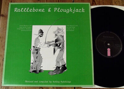 Ashley Hutchings : Rattlebone & Ploughjack UK Island Stereo LP 1976 - HELP 24