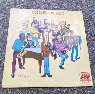 DOUG SAHM & BAND - LP UK 1ST PRESS ATLANTIC K 40466 DR. JOHN BOB DYLAN VG+