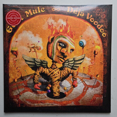 Gov't Mule - Deja Voodoo - Limited Double Clear Vinyl 2 x LP - NEW & SEALED