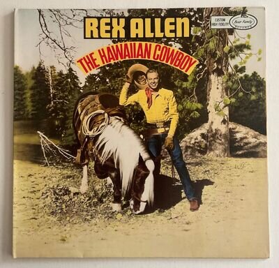 Rex Allen LP The Hawaiian Cowboy (Picture Disc) (Bear Family Records, Germany)