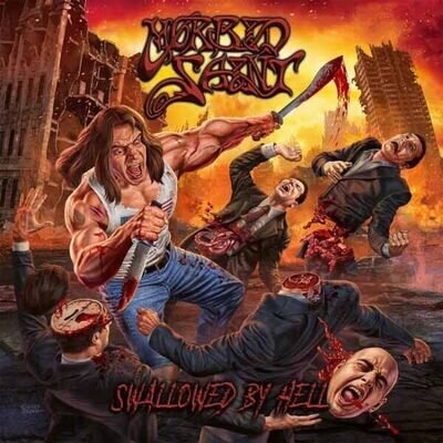 MORBID SAINT - SWALLOWED BY HELL RED VINYL - New Vinyl Record - S600z