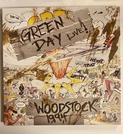 Green Day - Woodstock Live 1994 12” Black Vinyl LP