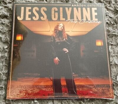 JESS GLYNNE -THIS CHRISTMAS - NEW/SEALED VINYL 7" SINGLE WITH SIGNED CARD