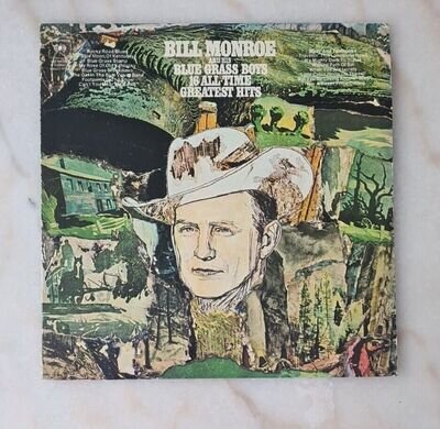 Bill Monroe And His Blue Grass Boys - 16 All-Time Greatest Hits - LP Vinyl 1970