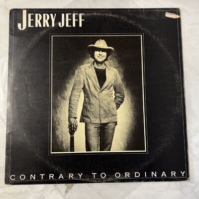 Jerry Jeff Walker ‎– Contrary To Ordinary Vinyl 1978 MCA Records ‎– MCA-3041 VG+