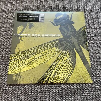 Coheed And Cambria - Second Stage Turbine Blade Vinyl Record SEALED /500 Yellow