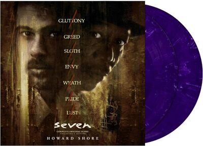 SE7EN Complete Original Score - Howard Shore (Colour Vinyl) (NEW 2 VINYL LP)