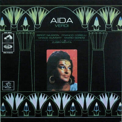 Giuseppe Verdi , Birgit Nilsson , Franco Corelli , Grace Bumbry , Orchestra Del