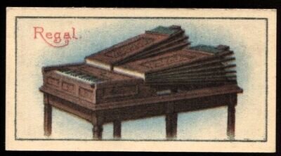 Tobacco Card, CWS, MUSICAL INSTRUMENTS, 1924, Regal, #30