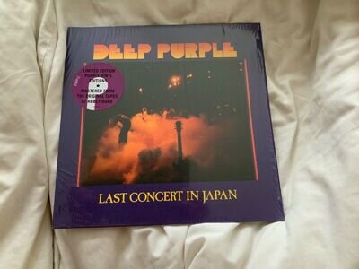 DEEP PURPLE - LAST CONCERT IN JAPAN - LIMITED EDITION PURPLE Coloured VINYL