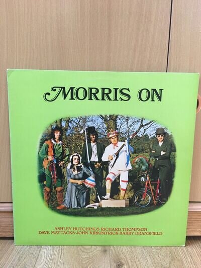 Ashley Hutchings Morris On Island Records Late Repress Blue Labels IRSP6