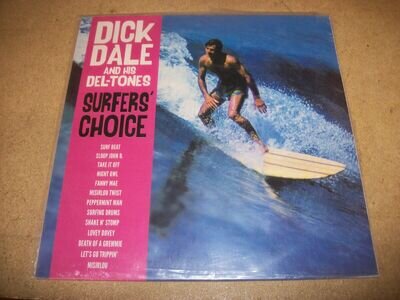 DICK DALE & HIS DEL-TONES- SURFERS CHOICE VINYL ALBUM- NEW SEALED