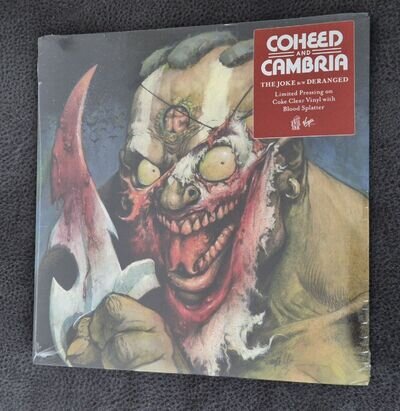 Coheed And Cambria - The Joke/ Deranged - Ltd. CokeBlood Splatter 7" Vinyl - NEW