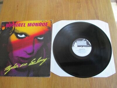 Michael Monroe Nights are so Long LP Yahoolp 105 EX