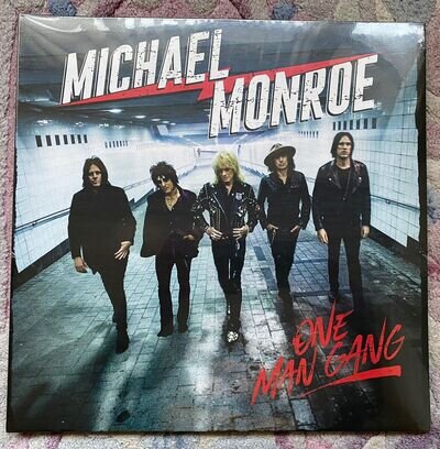 MICHAEL MONROE ‎– One Man Gang LP Gatefold Yellow Vinyl 2019 BRAND NEW SEALED