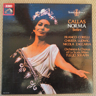 Callas*, Bellini*, Franco Corelli, Christa Ludwig, Nicola Zaccaria, Orchestra &