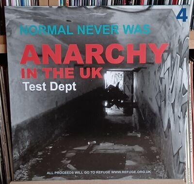 (11) Crass / Test Dept / Maral Mahmoudi - Normal Never Was 4 12" ltd blue vinyl