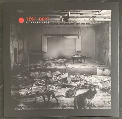 Test Dept - Disturbance Vinyl LP NM/NM Industrial Punk Post