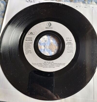 Boyzone - Key To My Life 7" Vinyl Promo Ex-jukebox