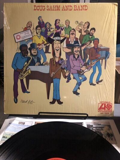 Doug Sahm And Band Vinyl Lp Album Record US Import Atlantic 1973 Blues Folk Rock