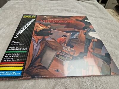 MONDO Art Of Soundtracks-David Cronenberg's VIDEODROME Vinyl LP NEW Howard Shore