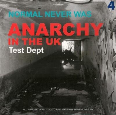 Crass Normal Never Was IV 12" vinyl UK Crass 2021 limited edition blue vinyl