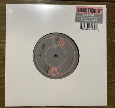 Rare BEST COAST - Late 20s 7” Single RSD 2013 Limited Ed NEW SEALED